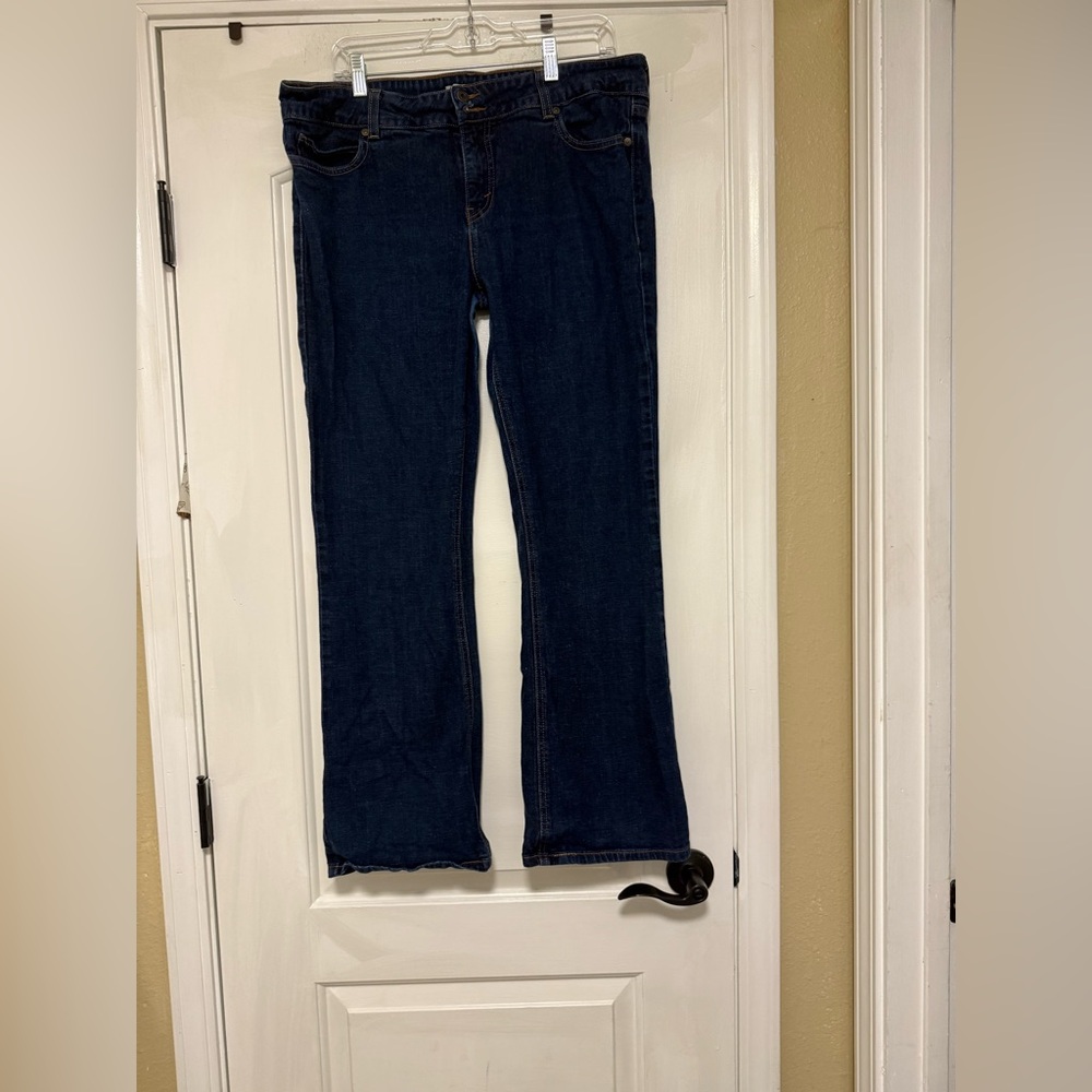 Levi's Dark Blue Straight Leg Women's Jeans